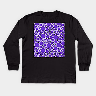 Violet spots Kids Long Sleeve T-Shirt